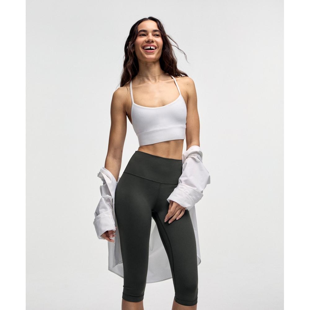 Lululemon Align High Rise Crop 17 Graphite Grey 0/17