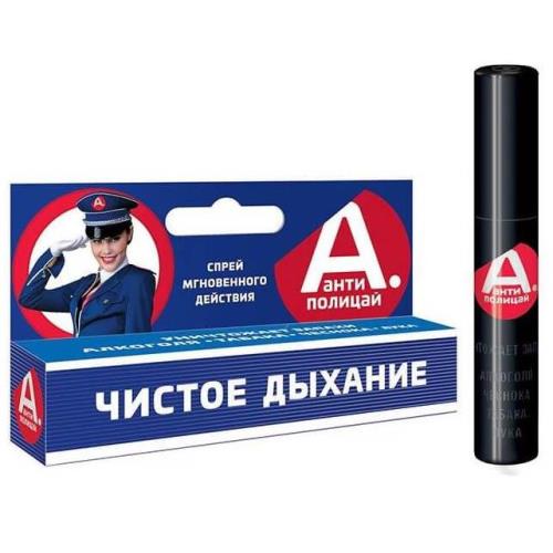 АНТИПОЛИЦАЙ спрей наруж. 10 мл