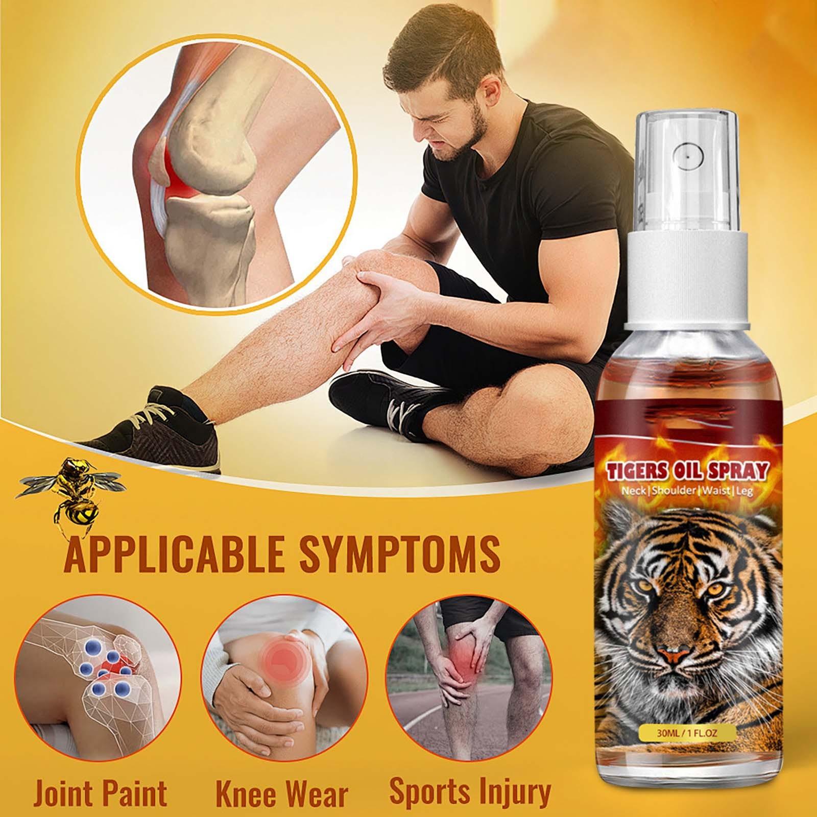 Спрей TigerBalm Oil Spray снимает дискомфорт в суставах и коленях, наружный массажный спрей 30 мл One Size