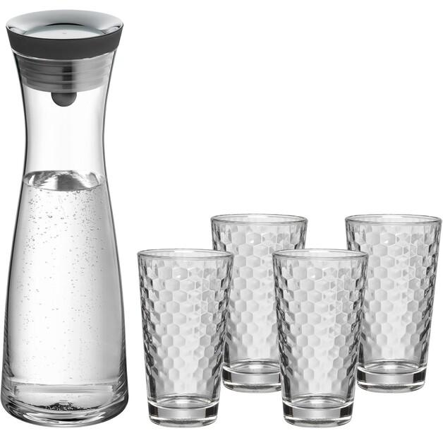 Набор для воды WMF Basic: графин + 4 стакана, 5 предметов (94.8659.990/3201008162)